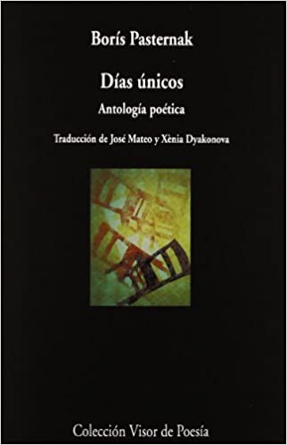 Días únicos de Borís Pasternak, portada del libro