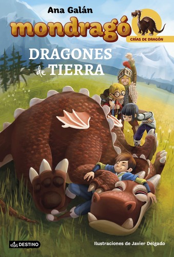 Dragones de tierra de Ana Galán, portada del libro