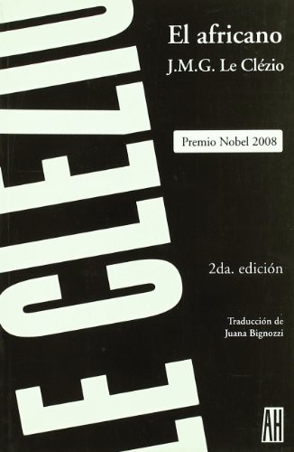 El africano de J.M.G. Le Clézio, portada del libro
