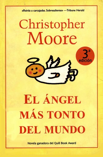 El Ángel más tonto del mundo de Christopher Moore, portada del libro