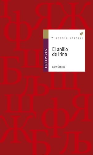 El anillo de Irina de Care Santos, portada del libro