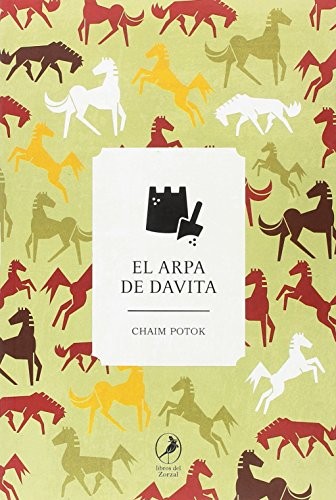 El arpa de Davita de Chaim Potok, portada del libro