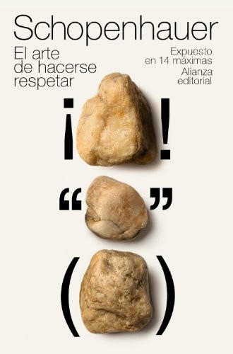 El arte de hacerse respetar de Arthur Schopenhauer, portada del libro