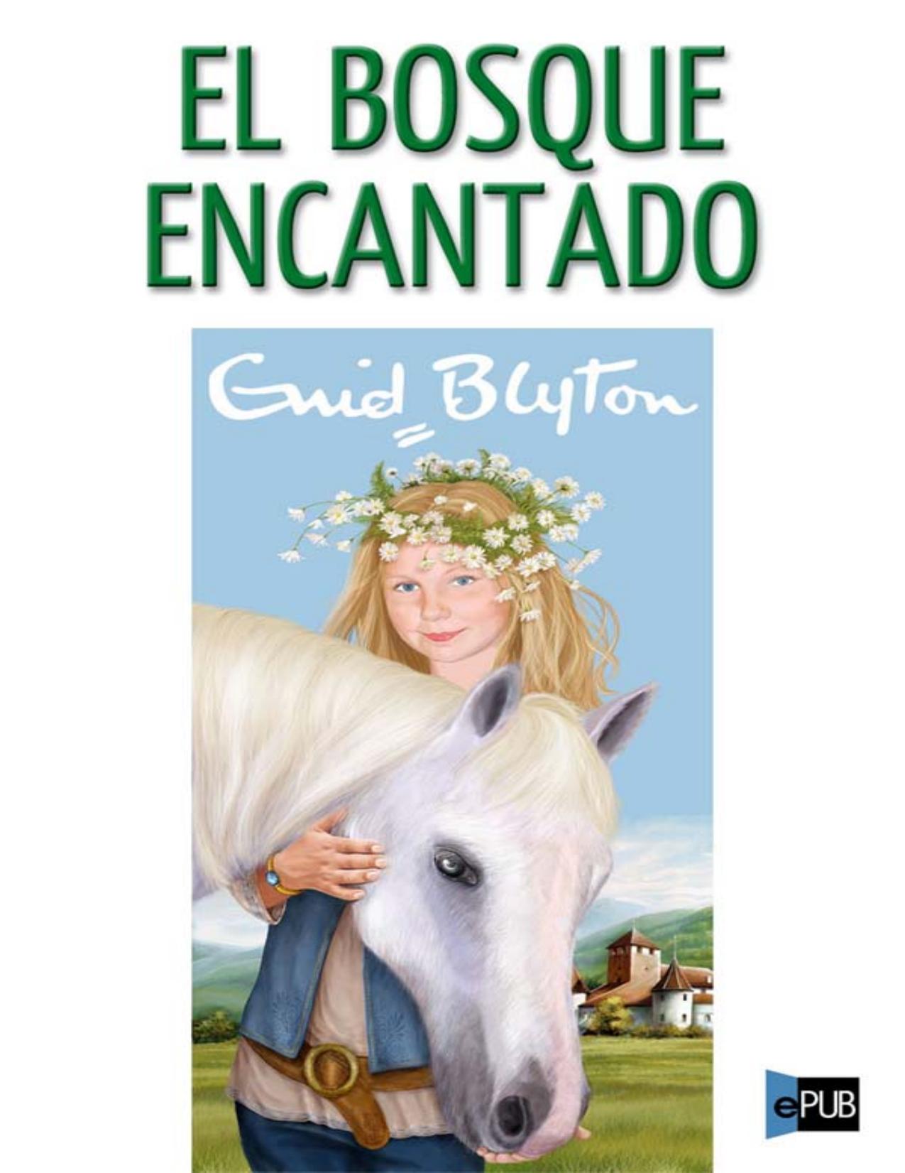 El bosque encantado de Enid Blyton, portada del libro