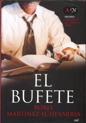 El bufete de Borja Martínez-Echevarría, portada del libro