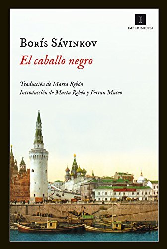 El Caballo Negro de Borís Sávinkov, portada del libro