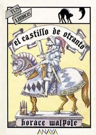 El castillo de Otranto de Horace Walpole, portada del libro