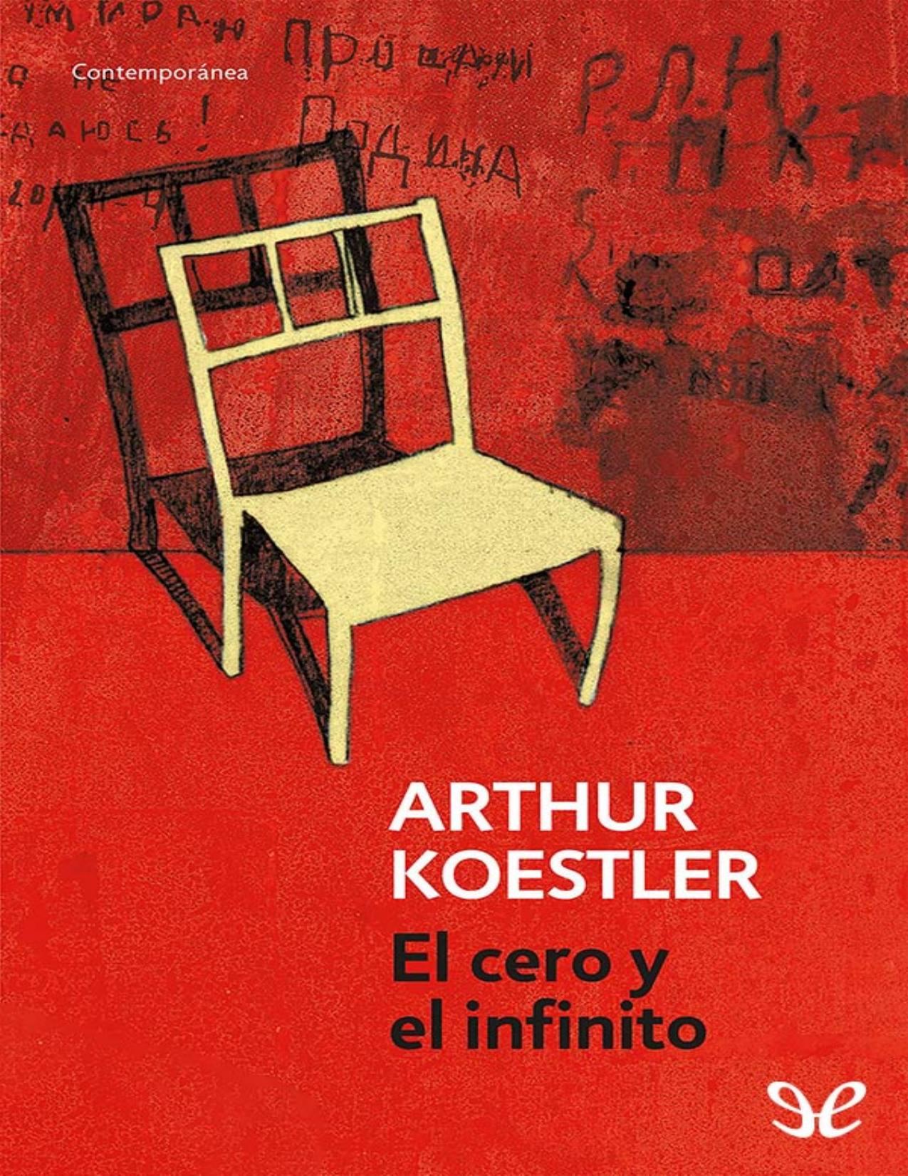 El cero y el infinito (trad. Eugeni de Arthur Koestler, portada del libro