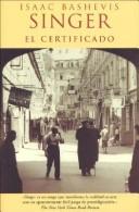 El certificado de Isaac Bashevis Singer, portada del libro