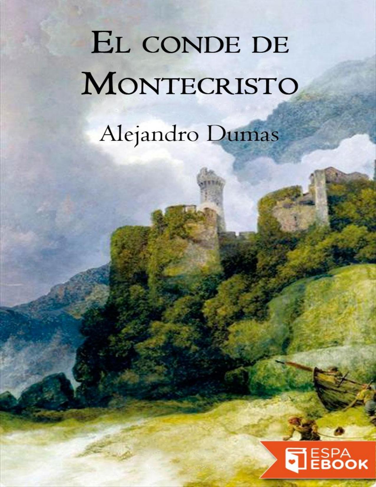El Conde de Montecristo de Alexandre Dumas, portada del libro