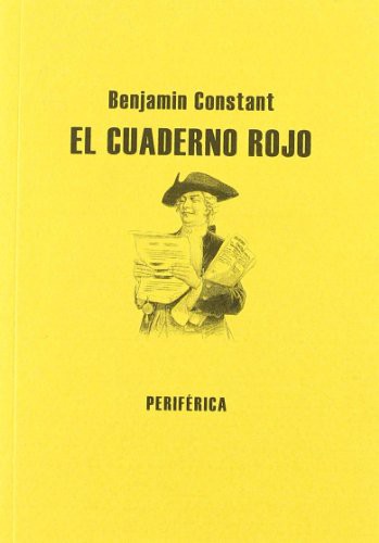 El cuaderno rojo de Benjamin Constant, portada del libro
