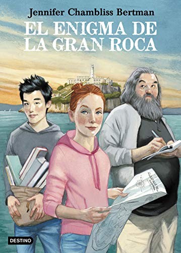 El enigma de la gran roca de Jennifer Chambliss Bertman, portada del libro