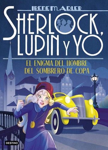 El enigma del hombre del sombrero de copa de Irene Adler, portada del libro