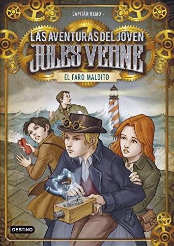 El faro maldito de Capitán Nemo, portada del libro