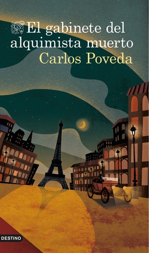 El gabinete del alquimista muerto de Carlos Poveda, portada del libro