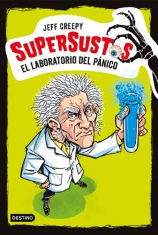 El laboratorio del pánico de Jeff Creepy, portada del libro