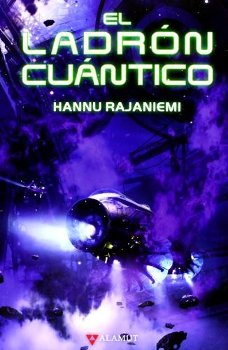 El ladrón cuántico de Hannu Rajaniemi, portada del libro