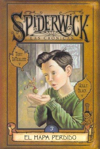 El mapa perdido de Tony DiTerlizzi, portada del libro