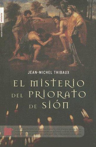 El misterio del priorato de Sión de Jean-Michel Thibaux, portada del libro