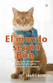El mundo según Bob de James Bowen, portada del libro