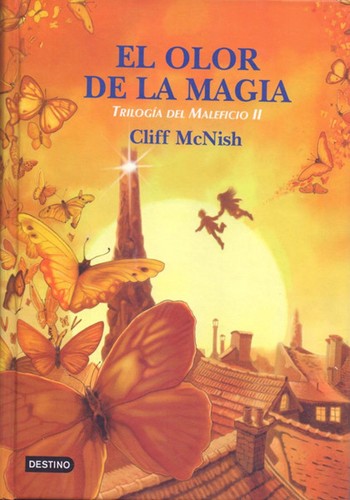 El olor de la magia de Cliff McNish, portada del libro
