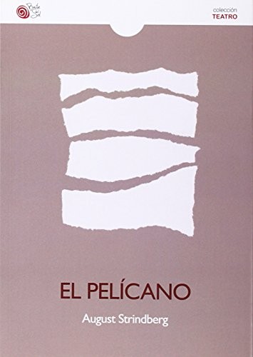 El pelícano de August Strindberg, portada del libro