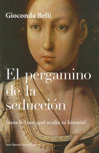 El pergamino de la seducción de Gioconda Belli, portada del libro