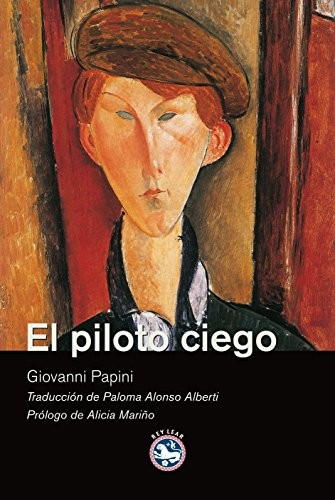 El piloto ciego de Giovanni Papini, portada del libro