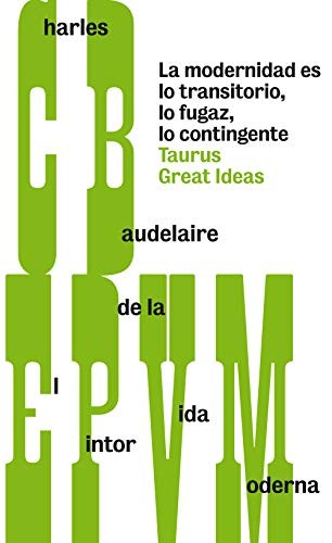 El pintor de la vida moderna de Charles Baudelaire, portada del libro