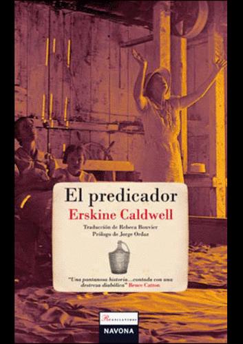 El predicador de Erskine Caldwell, portada del libro