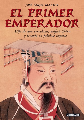 El primer emperador de José Ángel Martos, portada del libro