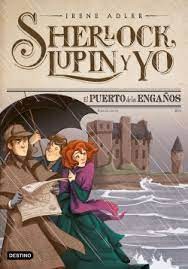 El puerto de los engaños de Irene Adler, portada del libro