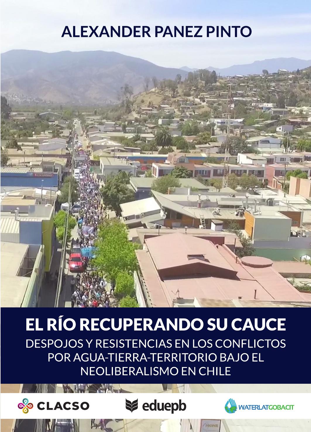 El rio recuperando su cauce de Alexander Panez, portada del libro