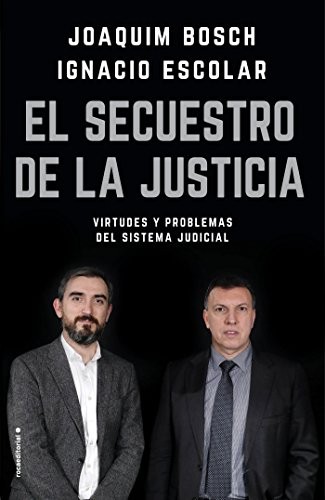 El secuestro de la justicia de Joaquim Bosch, portada del libro