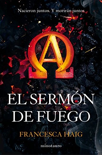 El sermón de fuego de Francesca Haig, portada del libro