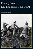 El teniente Sturm de Ernst Jünger, portada del libro