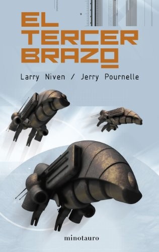 El tercer brazo de Jerry Pournelle, portada del libro