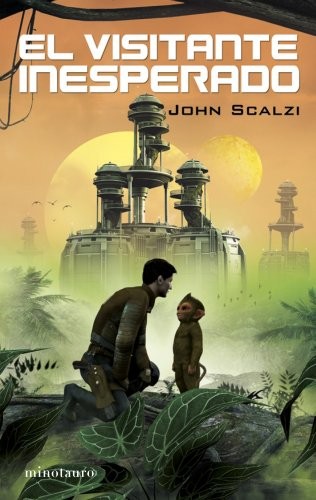 El visitante inesperado de John Scalzi, portada del libro