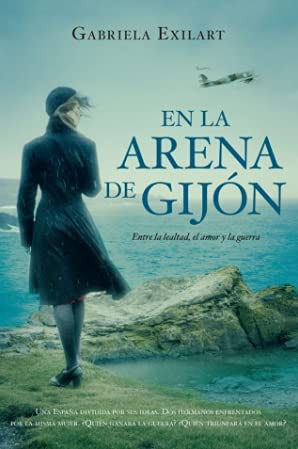 En la arena de Gijón de Gabriela Exilart, portada del libro
