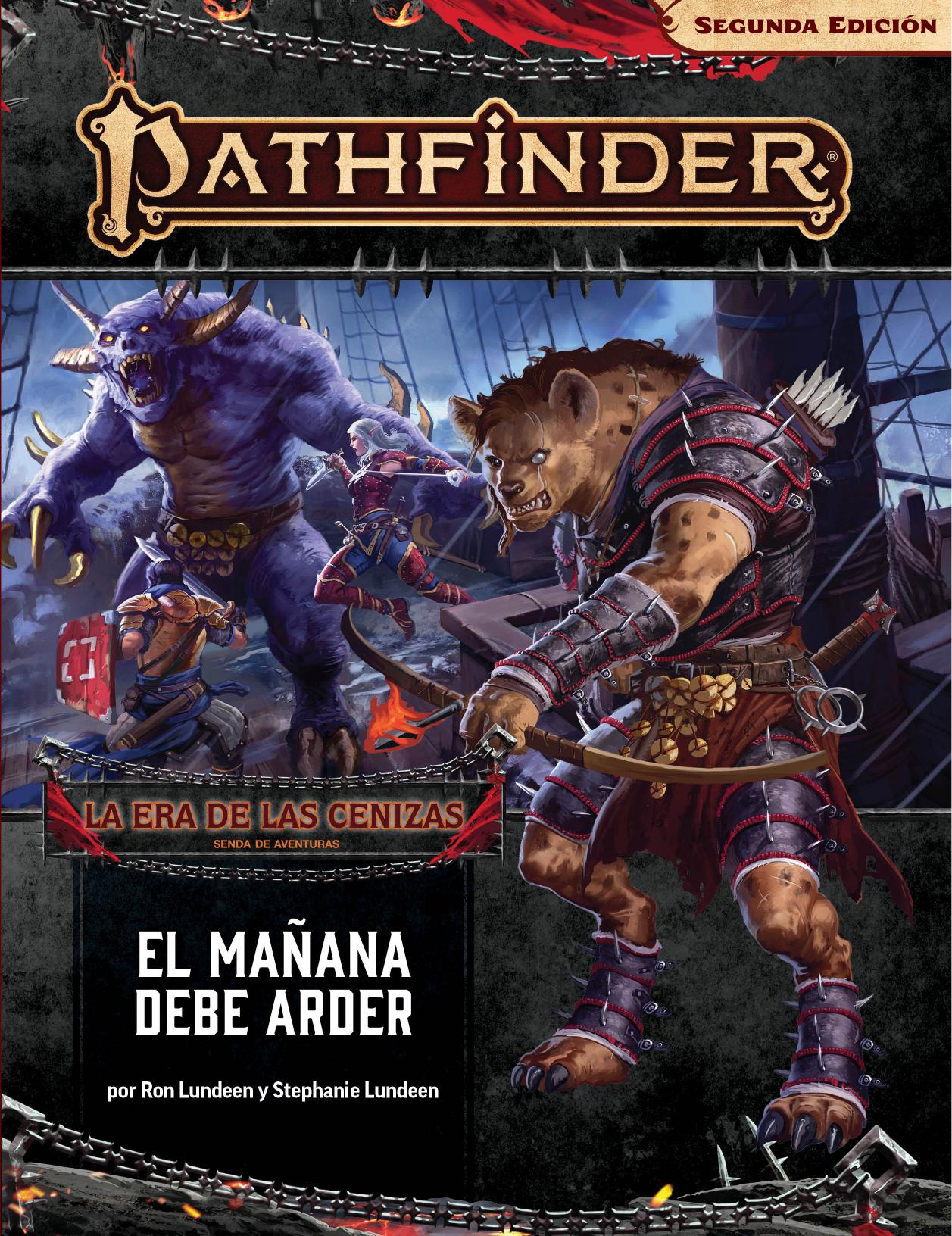 Era de las cenizas 3 - El manana debe arder de Paizo Staff, portada del libro