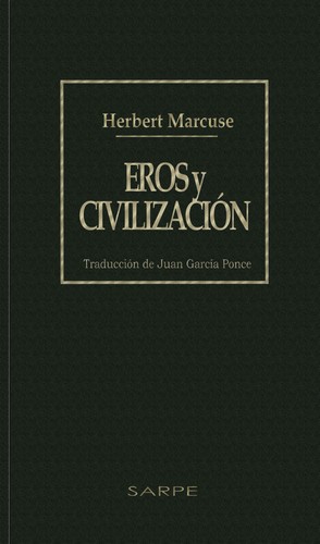 Eros y civilización de Herbert Marcuse, portada del libro