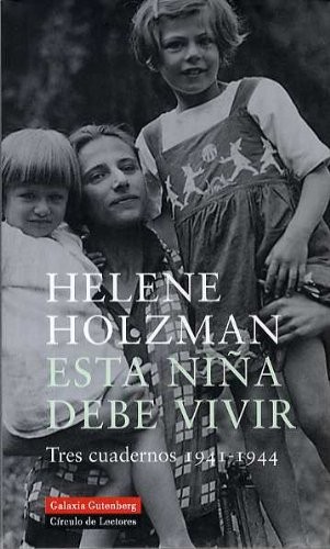 Esta niña debe vivir de Helene Holzman, portada del libro