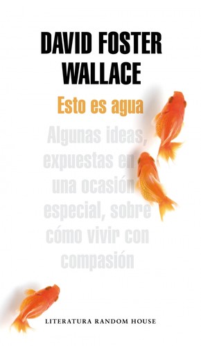 Esto es agua de David Foster Wallace, portada del libro