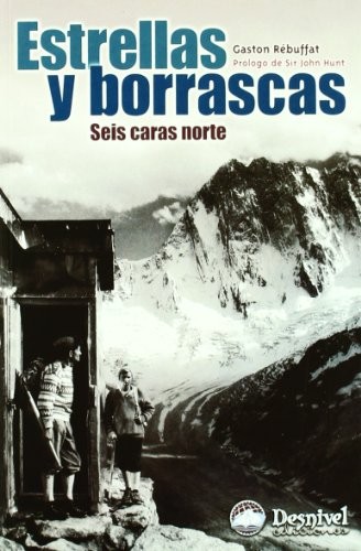 Estrellas y borrascas de Gaston Rébuffat, portada del libro