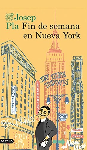 Fin de semana en Nueva York de Josep Pla, portada del libro