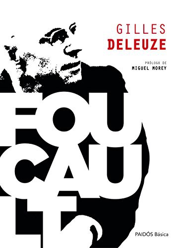 Foucault de Gilles Deleuze, portada del libro