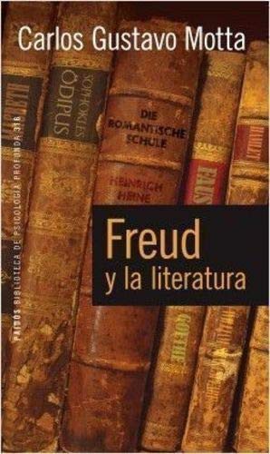Freud y la literatura de Carlos Gustavo Motta, portada del libro