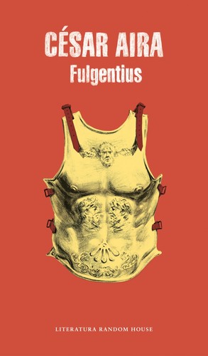 Fulgentius de César Aira, portada del libro