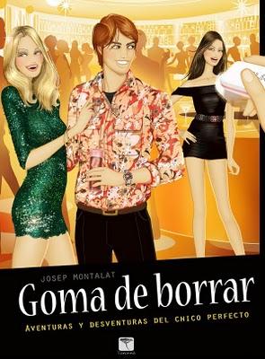 Goma de borrar de Josep Montalat, portada del libro