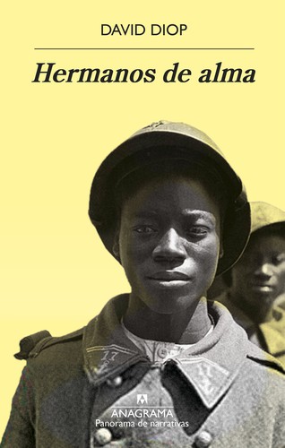 Hermanos de alma de David Diop, portada del libro